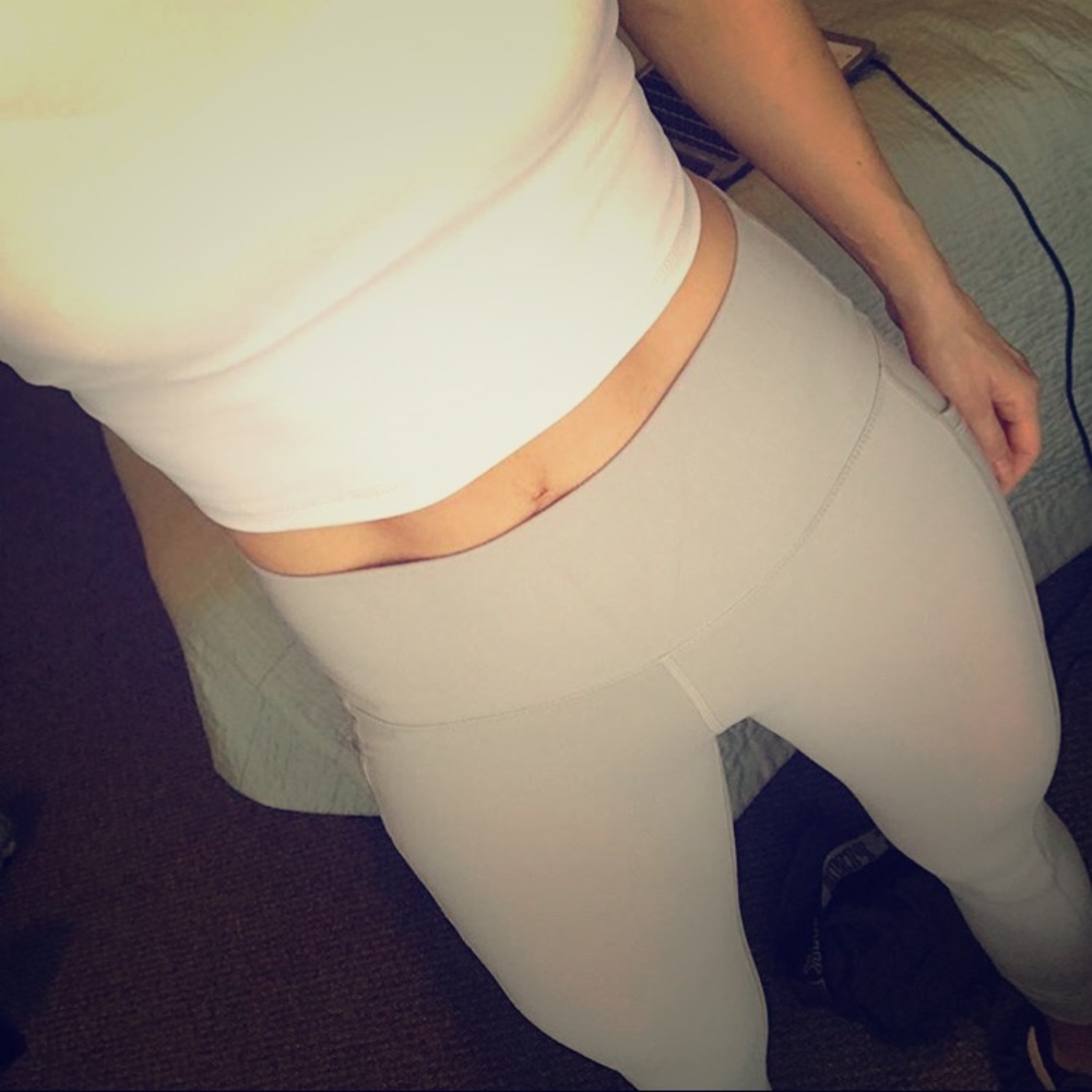 Gray Buff Bunny leggings